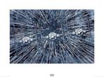 Kunstdruk Star Wars Episode VII TIE Fighters 80x60cm, Verzenden, Nieuw