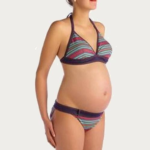 Pez Dor ZwangerschapsBikini Collored Stripe, Kleding | Dames, Positiekleding, Nieuw