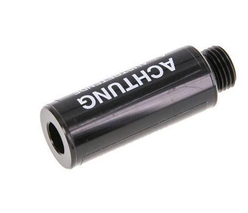 G1/4 Aluminium Free-Flow Geluidsdemper Pneumatiek, Doe-het-zelf en Verbouw, Overige Doe-het-zelf en Verbouw, Nieuw, Verzenden