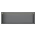 Gun Metal RVS Inbouwnis 30x90x10cm met LED verlichting, Verzenden, Nieuw