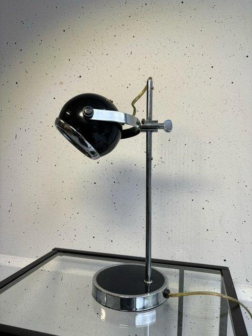 Tafellamp - Vintage Chromen Eyball tafellamp in Space Age, Antiek en Kunst, Curiosa en Brocante