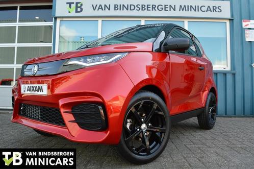 Aixam Brommobiel City Sport | Microcar Ligier - Scootmobiel, Auto's, Aixam, Automaat, BTW verrekenbaar, Diesel, Rood, Met garantie (alle)
