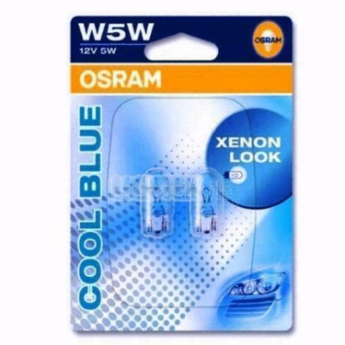 Osram W5W T10 Cool blue 1 jaar garantie, Auto diversen, Auto-accessoires, Nieuw, Ophalen of Verzenden