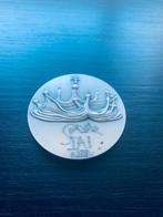 sculptuur, Los 10 mandamientos - 5 cm - Zilver