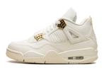 Air Jordan 4 Retro Metallic Gold - Maat 42 EU, Kleding | Heren, Ophalen of Verzenden, Nieuw, Jordan