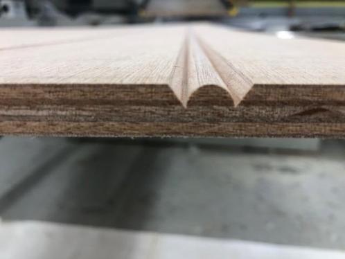 gekraald plaatmateriaal, Doe-het-zelf en Verbouw, Platen en Panelen, Nieuw, Minder dan 20 mm, Hout, Ophalen