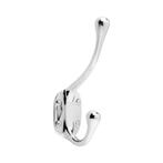 Kapstokhaak nikkel - voor hal of garderobe - De Oude Deur..., Ophalen of Verzenden, Nieuw, Koper of Messing, Overige typen