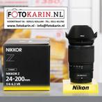 Nikon Z 24-200mm f4-6.3 VR | occasion | Foto Karin Kollum, Ophalen of Verzenden, Zo goed als nieuw, Overige typen, Zoom