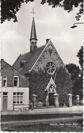 HEEZE - Ned. Herv. Kerk, Verzamelen, Ansichtkaarten | Nederland, Verzenden
