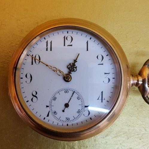 Taschenuhr – 14 Karat Gold (585) – Handaufzug – Funktioniert, Sieraden, Tassen en Uiterlijk, Horloges | Heren