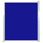 Terrasscherm Blauw Uittrekbaar | OP = OP | Tuin Musthave!, Ophalen of Verzenden, Nieuw, Kunststof, Tuinhek
