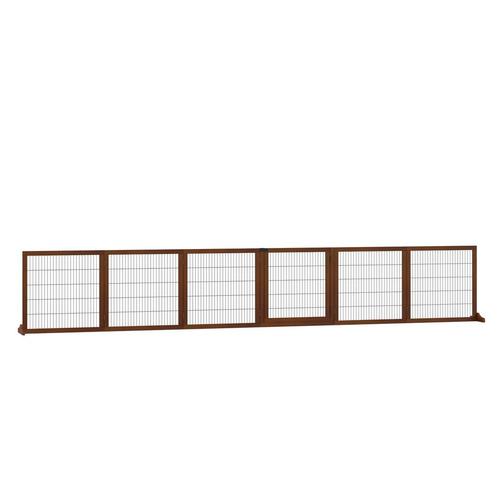TRUUSK Afscheidingshek Hond 6-delig, 432 X 70 Cm Opvouwbaar, Dieren en Toebehoren, Honden-accessoires, Nieuw, Verzenden