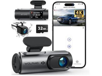 Veiling - WOLFANG WD03 4K Dash WiFi Dashcam beschikbaar voor biedingen