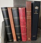 Nederland - Accessoires, 4 insteekboeken en 2 FDC albums, Gestempeld