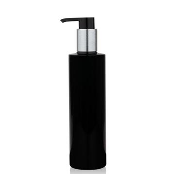 Beauty & Care Fles zwart 250 ml met pomp 1 st..  new beschikbaar voor biedingen