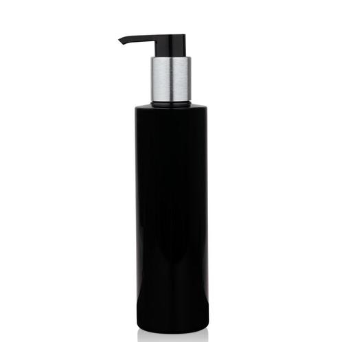 Beauty & Care Fles zwart 250 ml met pomp 1 st..  new, Zakelijke goederen, Partijgoederen en Retail | Verpakking en Verzending