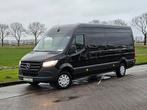 Zakelijke Lease |  Mercedes-Benz Sprinter 317 1.9 CDI L3H2 R, Auto's, Bestelauto's, Automaat, Zwart, Mercedes-Benz, Diesel