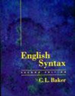 English Syntax 9780262521987 C. L. Baker, Boeken, Gelezen, C. L. Baker, Verzenden