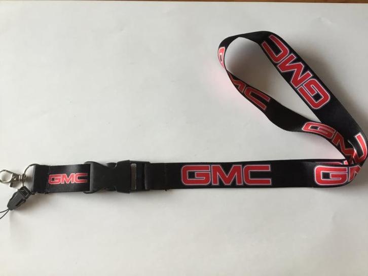 Keycord sleutelhanger GMC, Verzamelen, Sleutelhangers, Nieuw, Ophalen of Verzenden