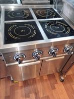 Inductie kookplaat 4 pits  in veiling horeca materialen, Gebruikt, Fornuis, Frituur en Grillen