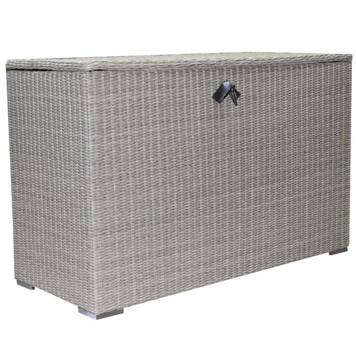 Kussenbox groot 167x70xH106 cm grijs, Tuin en Terras, Tuinmeubel-accessoires, Nieuw, Ophalen of Verzenden