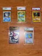 Pokémon - 5 Graded card - GG, Graad, PSA 9, 9.5, 10, Hobby en Vrije tijd, Verzamelkaartspellen | Pokémon, Nieuw