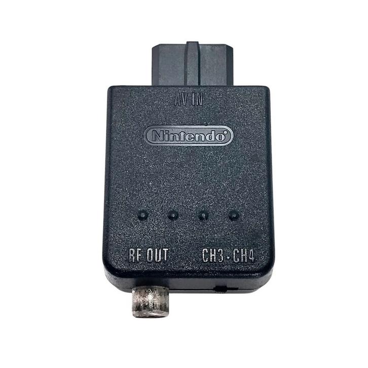 RF Modulator voor Nintendo 64 (NUS-003), Spelcomputers en Games, Spelcomputers | Nintendo Consoles | Accessoires, Zo goed als nieuw