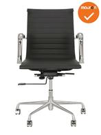 Design vergaderstoel Assemblee lage rug - NIEUW - Zwart- met, Zakelijke goederen, Kantoor en Winkelinrichting | Kantoormeubilair en Inrichting