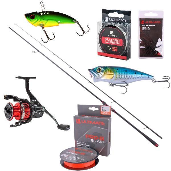 Ultimate Seabass Slayer Set 300cm (12-44g), Watersport en Boten, Hengelsport | Algemeen, Nieuw, Verzenden