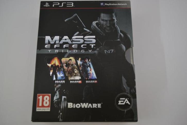 Mass Effect Trilogy (PS3), Spelcomputers en Games, Games | Sony PlayStation 3, Zo goed als nieuw, Verzenden
