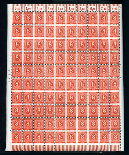 80358 Vel Geallieerde Bezetting Mi#917a met plaatfout, Postzegels en Munten, Postzegels | Europa | Duitsland, Postfris, Overige periodes