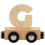 Houten lettertrein in naturel hout – losse letter G om de., Kinderen en Baby's, Ophalen of Verzenden, Nieuw