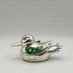 Anatra rivestita in Argento e Vetro di Murano - Figuur -