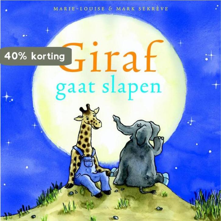 Giraf gaat slapen / Giraf / 1 9789081303200, Boeken, Prentenboeken en Plaatjesalbums, Gelezen, Verzenden