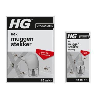 Muggenstekker + Navulling | HG |  Combideal, Dieren en Toebehoren, Overige Dieren-accessoires, Nieuw, Verzenden