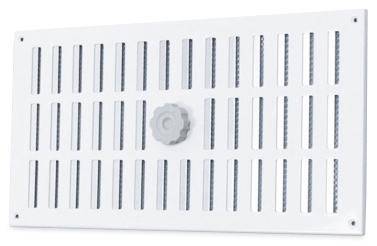 Aluminium afsluitbaar schuifrooster opbouw 500 x 240mm, Doe-het-zelf en Verbouw, Ventilatie en Afzuiging, Nieuw, Verzenden