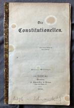 (Constantin Frantz, nach worldcat) - Die Constitutionellen -, Antiek en Kunst