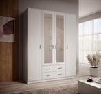 Kledingkast wit 160x52x204 Garderobekast