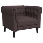 Chesterfield Fauteuil Bruin - Tweedekansje! - Interieurli..., Minder dan 75 cm, Chesterfield, Nieuw, Ophalen of Verzenden