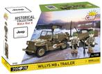 COBI 3132 WILLYS MB & Trailer (Leger bouwsets), Verzenden, Nieuw