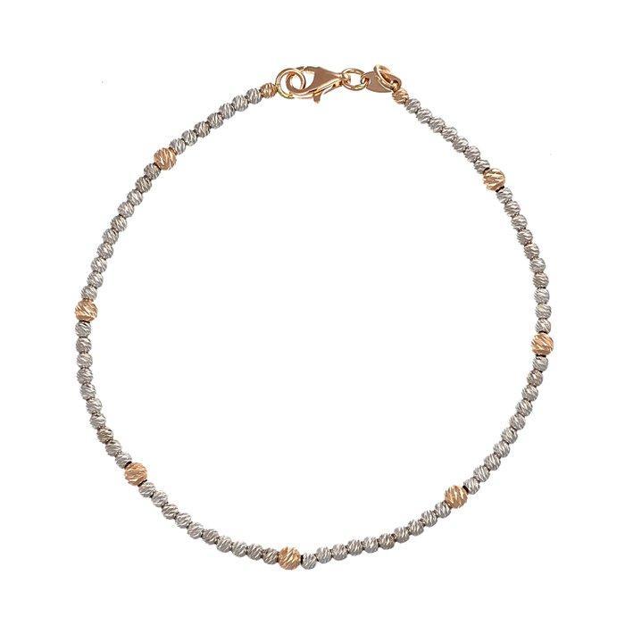 Armband - 18 karaat Geel goud, Witgoud, Sieraden, Tassen en Uiterlijk, Armbanden