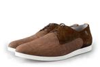 Floris van Bommel Veterschoenen in maat 40½ Bruin | 10%, Bruin, Verzenden, Floris van Bommel, Zo goed als nieuw