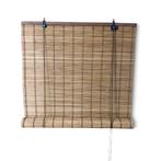 Bamboe rolgordijn Freddy - Bruin - 140 x 220 cm - Bamelle, Verzenden, Nieuw, Bruin