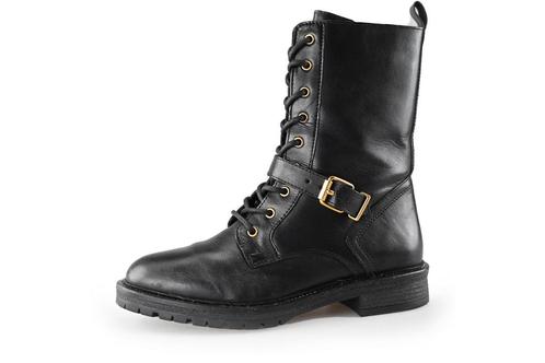 Omoda Veterboots in maat 39 Zwart | 10% extra korting, Kleding | Dames, Schoenen, Zwart, Zo goed als nieuw, Overige typen, Verzenden