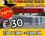 Toplaag mineraal Wit | 4,5mm dik |  € 30 excl., Doe-het-zelf en Verbouw, Ophalen, Overige materialen, Overige kleuren, Nieuw