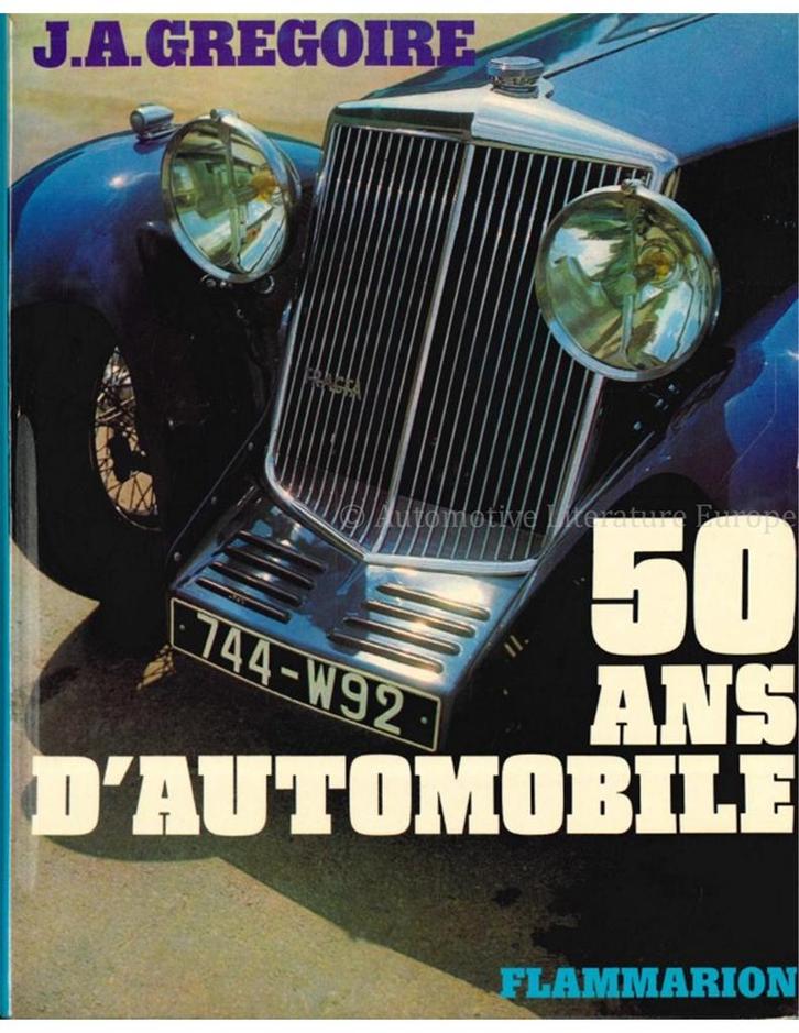 50 ANS DAUTOMOBILE LA TRACTION AVANT, Boeken, Auto's | Boeken
