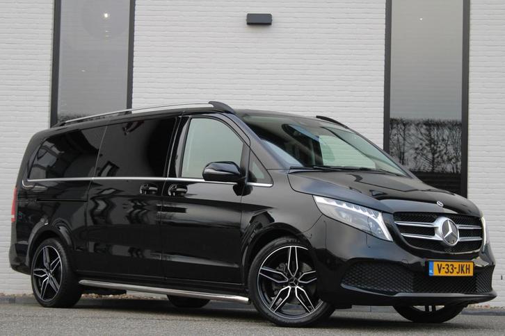 Mercedes-Benz V-Klasse 300d / XXL / DC / MBUX (apple car pla, Auto's, Bestelauto's, Onderhoudsboekje, Lease, Zwart, Automaat, Overige kleuren