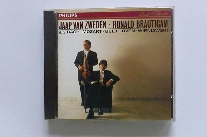 Jaap van Zweden / Ronald Brautigam - Bach, Mozart, Beethoven, Cd's en Dvd's, Cd's | Klassiek, Zo goed als nieuw, Verzenden