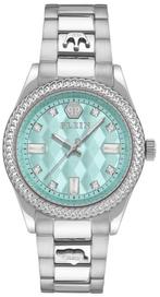 Philipp Plein PWCDA0424 Queen Crystal dameshorloge, Sieraden, Tassen en Uiterlijk, Horloges | Dames, Overige merken, Staal, Staal