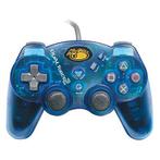 PS2 Controller Wired Transparant Blauw (Third Party), Spelcomputers en Games, Spelcomputers | Sony PlayStation Consoles | Accessoires